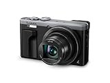Panasonic, fotocamera Lumix DMC-TZ81EG-K High-End Travelzoom, zoom Leica 30x, video 4K/25p, mirino con sensore per occhi, 7,6 cm/3', LCD Touch, messa a fuoco manuale
