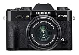 Fujifilm X-T20 Black Fotocamera Digitale 24MP con Obiettivo XC15-45mm F3.5-5.6 OIS PZ, Sensore CMOS X-Trans III APS-C, Mirino EVF, Schermo LCD Touchscreen 3' Orientabile, Filmati 4K, Nero