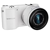 Samsung NX 2000 MILC 20,3 MP CMOS Bianco - Fotocamere digitali (20,3 MP, CMOS, Full HD, Touch screen, 226,5 g, bianco)