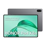 HONOR Pad X8a - Tablet Wi-Fi 11 pollici, 4 GB+128 GB, schermo 90 Hz FullView, batteria 8300 mAh, 4 altoparlanti, metallo Body, Android 14, Space Grey