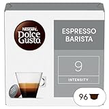 NESCAFÉ DOLCE GUSTO Espresso Barista Caffè, 6 Confezioni da 16 Capsule (96 Capsule Compatibili Nescafé Dolce Gusto)