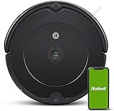 iRobot Roomba 692 Robot Aspirapolvere con Connessione Wi-Fi, Adatto a Pavimenti e Tappeti, Sistema di Pulizia ad Alte Prestazioni con Dirt Detect, Smart Home e Controllo con App, Grigio Scuro