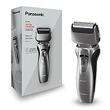 Panasonic Es-Rw33-H503 Rasoio Elettrico Wet&Dry A 2 Lame, Testina Orientabile 8D, Grigio Scuro, ‎4.2 x 5.7 x 15.6 Cm