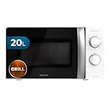 Cecotec Forno a Microonde con Grill ProClean 2110 da 20 Litri, 700W, con 6 livelli di potenza, funzione grill, tecnologia 3DWave, modalità scongelamento, timer fino a 30 minuti