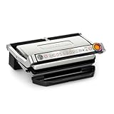Moulinex Optigrill+ XL, Griglia Elettrica da Interno Ideale per Cucinare Carne, Pesce e Verdure, Indicatore di Cottura e 9 Programmi Automatici, Piastre Antiaderenti, GI722D