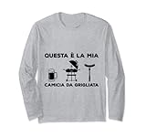 Questa E La Mia Camicia Da Grigliata Bistecca Griglia A Gas Maglia a Manica