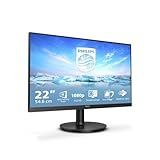 Philips 221V8 Gaming Monitor Adaptive Sync 75 Hz, Va, Full Hd, 4Ms, Hdmi, Vga, Attacco Vesa, Nero, 22'