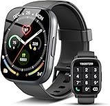 Smartwatch Uomo Donna Chiamate Bluetooth, Orologio Smart Watch con Display LCD 1.95', Contapassi/Sonno/Cardiofrequenzimetro, Impermeabil IP68 112 modalità Fitness, Fitness Tracker per Android iOS