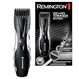 Remington Set Regolabarba Uomo - 9 impostazioni di lunghezza 1,5-18 mm- Funzionamento a rete/batteria, indicatori LED di carica/ricarica, regolabarba, Rasoio elettrico Barba, MB320C