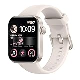 Smartwatch Uomo Donna, 1.85' Orologio Smartwatch con Effettua/Risposta Chiamate, 140 Sportive Smart Watch con Contapassi/Sonno/Cardiofrequenzimetro/SpO2, Impermeabil IP68 Smartband per Android iOS