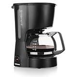 Tristar Macchina da Caffè, Capacità 6 Tazze, 600W, Funzione Mantieni Caldo, Spegnimento Automatico, Filtro Permanente, Sistema Antigoccia, Compatta e Portatile, Facile da Pulire, CM-1246