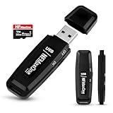 Registratore vocale spia digitale con microSD da 32 GB incluso | Mini registratore audio ideale per riunioni, interviste, lezioni | registratore USB spia portatile con fino a 500 ore registrazione NFM