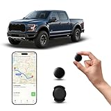 GPS Tracker per Auto, Magnetico Nascosto Localizzatore Gps Senza SIM, GPS Auto Localizzatore Compatibile con Apple Find My App per Bambini, Auto, Animali Domestici (1 neri)