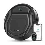 LEFANT Robot Aspirapolvere con 2200Pa, Senza Grovigli,7,6cm Ultra Sottile,Autocaricante,Wi-Fi/App/Alexa,120 Minuti,6 Modalità di Pulizia,Ideale per Peli di Animali Domestici,Pavimenti Duri M210-Pro