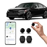 Airtag Android, GPS Tracker per Auto, Magnetico Nascosto Localizzatore Gps Senza SIM, GPS Auto Localizzatore Compatibile congoo- gle Find My App per Bambini, Auto, Animali Domestici (2 neri)