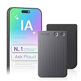 Plaud Note Registratore Vocale AI Professionale con Custodia Audio Digitale Trascrivi Riassumi con Tecnologia AI Supporta 112 Lingue Controllo App Perfetto per Riunioni Lezioni Chiamate Colloqui