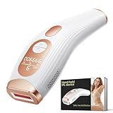 Epilatore Luce Pulsata con 3-in-1 Funzione, Epilatore Laser 9 Livelli di Energia, 999.900 Flashes Luce Pulsata, 600NM IPL Epilatore Laser Efficiente per Donne, Viso, Ascelle, Gambe e Corpo