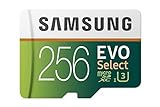 Samsung Memorie MB-ME256HA Evo Select Scheda MicroSD da 256 GB, UHS-I U3, Fino a 100 MB/s, Adattatore SD Incluso