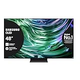 Samsung OLED TV 48' QE48S90DAEXZT, OLED HDR+, Upscaling AI 4K, Processore NQ4 AI GEN2, Motion Xcelerator 144Hz, Design LaserSLim, DVBT-2, Q-Symphony & Dolby Atmos, Black 2024