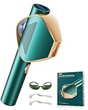 Epilatore Luce Pulsata, 600-1200NM Laser Epilatore Luce Pulsata, 0,8s Flash Rapido IGBT, Max 19,8J, Lampi Illimitati, 3 modalità energetiche Epilatore Laser per Donna, Corpo, Ascelle, Bikini