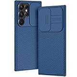 AROYI Cover Compatibile con Samsung S24 Ultra 5G, Cover S24 Ultra 5G Protezione Fotocamera Anti Graffio Hard PC Custodia per Samsung Galaxy S24 Ultra 5G (6.8') - Blu