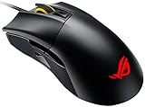 ASUS ROG Gladius II Mouse da Gaming Ottico, 12000 DPI, Design Ergonomico, Illuminazione Aura SYNC RGB