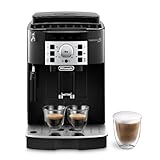 De'Longhi Magnifica S ECAM22.110.B, Macchina da caffè Automatica, Chicchi macinati al momento, 4 Bevande One Touch, Montalatte classico, Spegnimento Programmabile, Nero