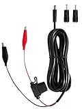 Lonnky Cavo Alimentazione per Fotocamera da Caccia 3 Metri, Adattatore DC 5.5x2.1mm
