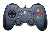 Logitech F310 Gamepad Cablato, Blu/Nero