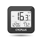 CYCPLUS Mini Computer da Bicicletta GPS Wireless Tachimetro Contachilometri Bici Impermeabile Ciclocomputer Ant + Ciclismo Contatore Tachimetro per Bici Bluetooth LED Display Retroilluminato