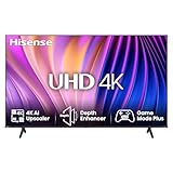 Hisense TV 43' 4K Ultra HD 43E63NT, Smart TV VIDAA U7, Dolby Vision, HDR 10+, DTS Virtual:X, Game Mode Plus, Alexa Built-in, VIDAA Voice, Tuner DVB-T2/S2 HEVC 10, lativù 4K
