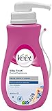 Veet Silk & Fresh Technology Crema Depilatoria Pelli Sensibili, 400 ml