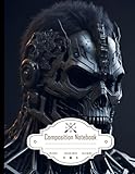 Composition Notebook College Ruled: Create Your Own Full HD & 4K Terminator with Realistic Details, Full Body, Size 8.5x11 Inches, 120 Pages