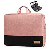 bagasin Custodia Borsa Porta PC, 14 Pollici Sleeve per Laptop TSA Resistente all'Acqua, Borsa/Caso da Trasporto per Computer Compatibile con MacBook, HP, Dell, Lenovo, Asus Notebook