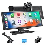 Avylet 4K Carplay Android Auto Wireless, 9.26' schermo per auto, Telecamera di Retromarcia 1080P, GPS, Ricevitori Audio per Auto, Mirror Link, Controllo Vocale, FM/Bluetooth, Con Scheda 64GB