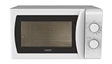 Candy Idea Forno a Microonde con Grill, 20 Litri, 700W, 5 Livelli di Potenza, Programma Defrost, Timer e Segnale di Fine Cottura, Libera Installazione, 43,95 x 35,75 x 25,82 cm, Bianco - CMG20SMW