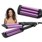 TEMPO DI SALDI Piastra Arriccia Capelli A 3 Rami Effetto Ricci Ondulatore Professionale 200°C