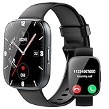 Smartwatch Uomo Donna, Nuovo 1,95'' Orologio Smartwatch Effettua/Risposta Chiamate, 112 Modalità Sportive Fitness Tracker con Contapassi/Sonno/Cardiofrequenzimetro, IP68 Smart Watch per Android iOS