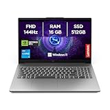 Lenovo LOQ Essential Notebook Gaming 15.6' FHD (1920x1080) 144Hz, Intel Core i5-12450HX, RAM 16GB, 512GB SSD, NVIDIA GeForce RTX 4050 6GB GDDR6, Windows 11, Tastiera Retroilluminata - Luna Grey