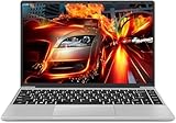 WOZIFAN 2025 Newest PC Portatile 14 Pollici Laptop Win 11 256 GB ROM Celeron N4020 2.4G+5G WiFi upto 2.8 GHz Supporta l'espansione SSD 1TB 4.2 USB HDMI Tastiera Italiana Membrana Mouse Senza Fili