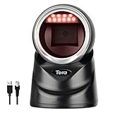 Tera Desktop 1D 2D QR Barcode Reader Cavo USB cablato Omnidirezionale Scanner Lettore di Codici a Barre per Data Matrix PDF417 per il Pagamento tramite Smartphone, Modello 9100