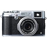Fujifilm X100S Fotocamera Digitale 16 Megapixel, Sensore APS-C X-Trans CMOS II, Obiettivo 35 mm, F/2.0, Mirino Ibrido, Otturatore Centrale, Garanzia Italiana, colore: Argento