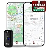 SafeTag Mini 4G - Mini Localizzatore GPS Ricaricabile 4G LTE, Auto, Moto, ecc. 34-205 Paesi, Monitoraggio e Notifiche in Tempo Reale, Prova Gratuita di 7 Giorni - SIM Inclusa, 12 Mesi di Garanzia (4G)
