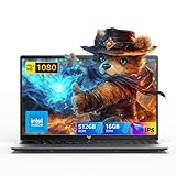 ACEMAGIC 2025 PC Portatile,Alder Lake-N97,16GB RAM 512GB SSD,15,6' FHD (1920x1080) Laptop con Italiano Pellicola Protettiva per Tastiera, Portatili Notebook,PC Portatile in Offerta,HDMI,Ufficio