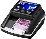 Stanew Rilevatore Banconote False e Conta 2 in 1, con Batteria Ricaricabile per il Contatore di Valuta per la Rileva Banconote False EUR, USD, GBP