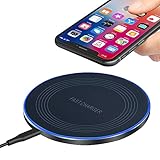 Caricatore Wireless Charger, 20W Max Caricatore Senza Fili Portatile Rapida Caricabatterie Wireless per Apple iPhone 16/15/14/13/12/11/SE/X/8, Caricatore per Samsung Galaxy S23 S22 S21, Pixel, Huawei