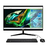 Acer Aspire C24-1800 Computer Fisso All in One, Pc Desktop, Processore Intel Core i5-12450H, Ram 8 GB DDR4, 512 GB SSD, Display 23.8' IPS FHD LED LCD, Intel UHD, Wifi, Webcam, Windows 11 Home
