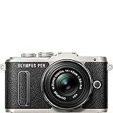 Olympus PEN E-PL8 + 14-42mm EZ Pancake MILC 16,1 MP 4/3' Live MOS 4608 x 3456 Pixel Nero, Argento - Fotocamera digitale (16,1 MP, 4608 x 3456 Pixel, Live MOS, Full HD, Touch screen, Nero, Argento)