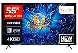 TCL 55C61KS 55' Mini LED TV, 4K UHD QLED, Smart Google TV con Dolby Atmos, Game Master