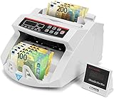 A.M.C. Conta Banconote Display LED Rivelatore di Banconote False, 1000 banconote/minuto